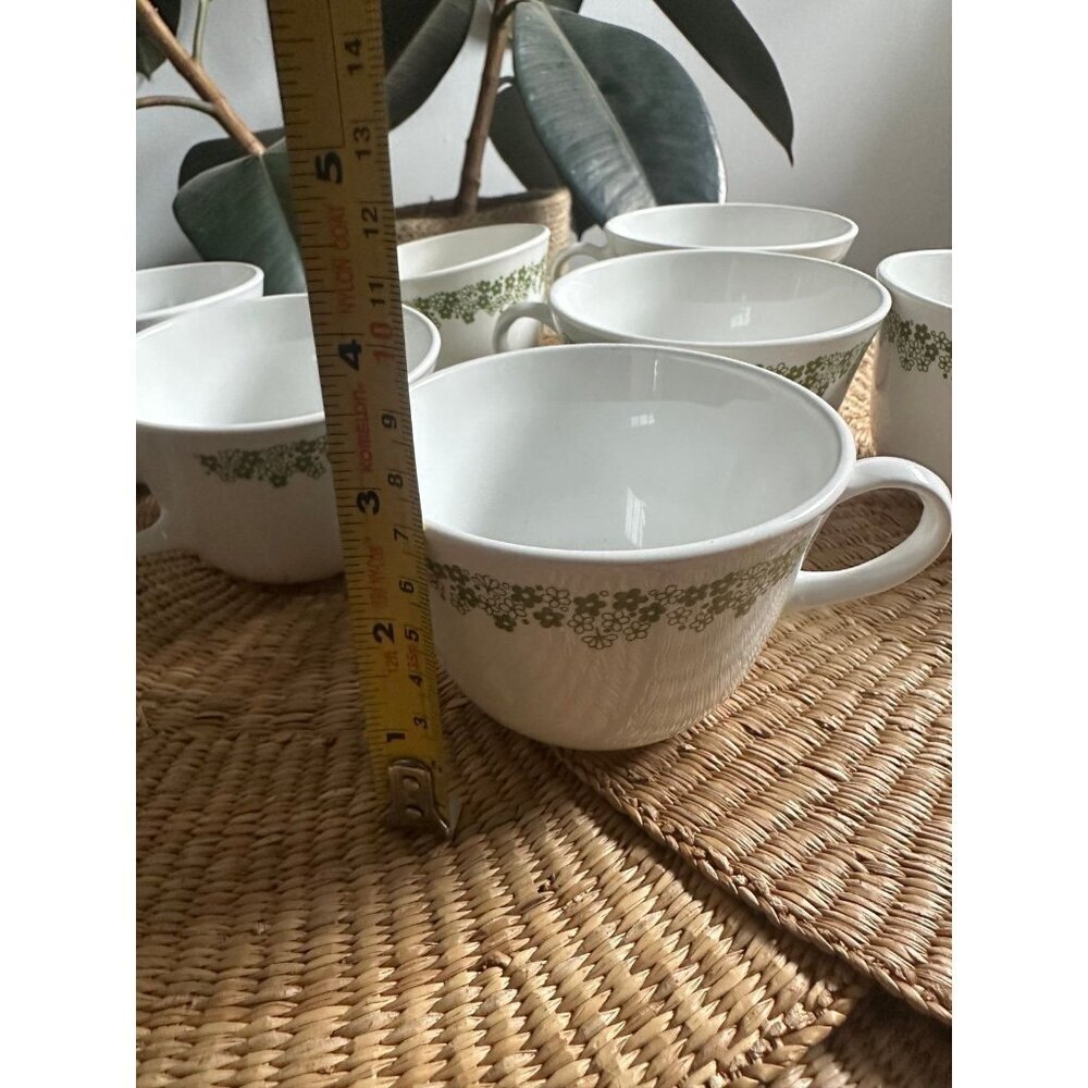 8 piece Corelle Livingware by Corning tea cup set - Picture 4 of 9